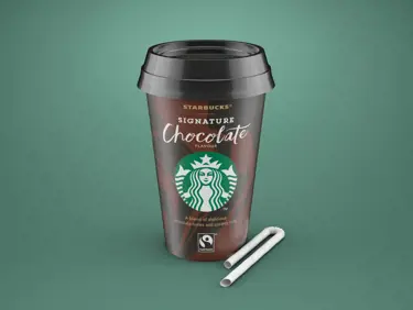 Starbucks Signature Chocolate Paper Straw